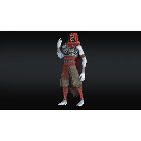 Skeleton Game Character - Realtime Model 3D